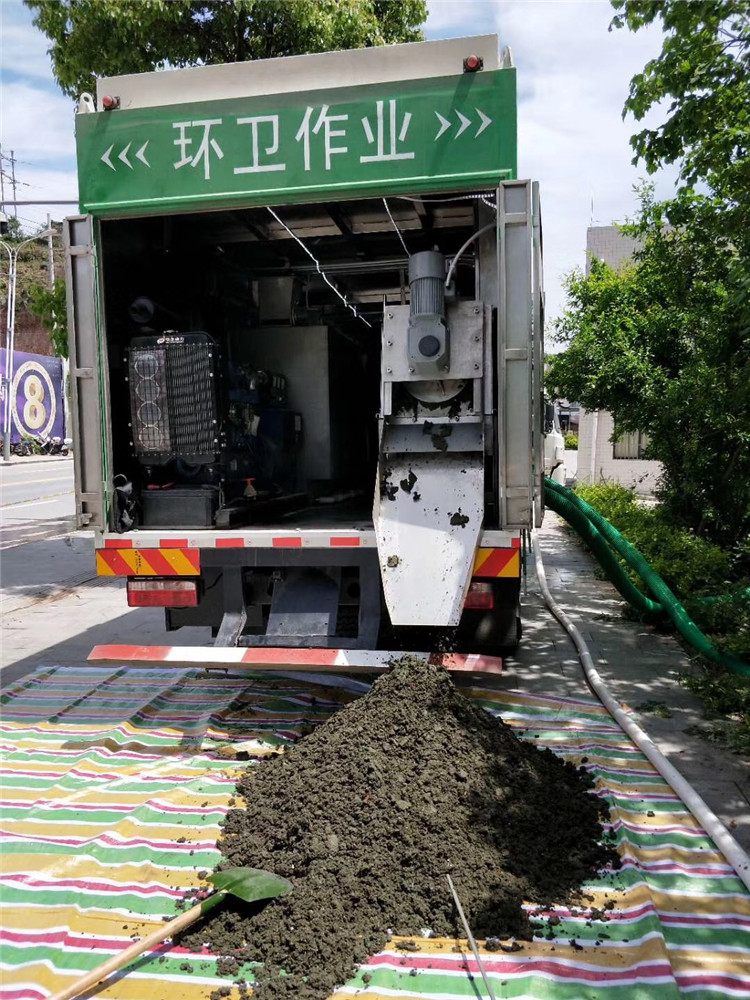 灵石淤泥干湿分离