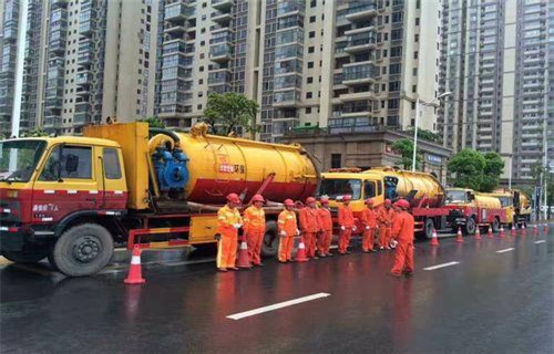 灵石市政管道清淤